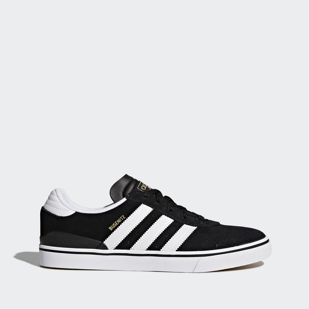 Adidas Busenitz Vulc - αθλητικα παπουτσια ανδρικα - Μαυρα/Ασπρα,Μέγεθος: EU 36 – 54 2/3 (534XAWCU)